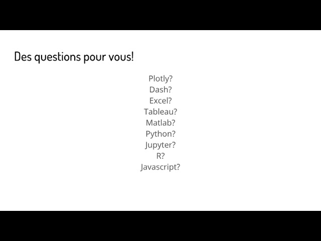 Polytechnique Montréal: Intro to Plotly
